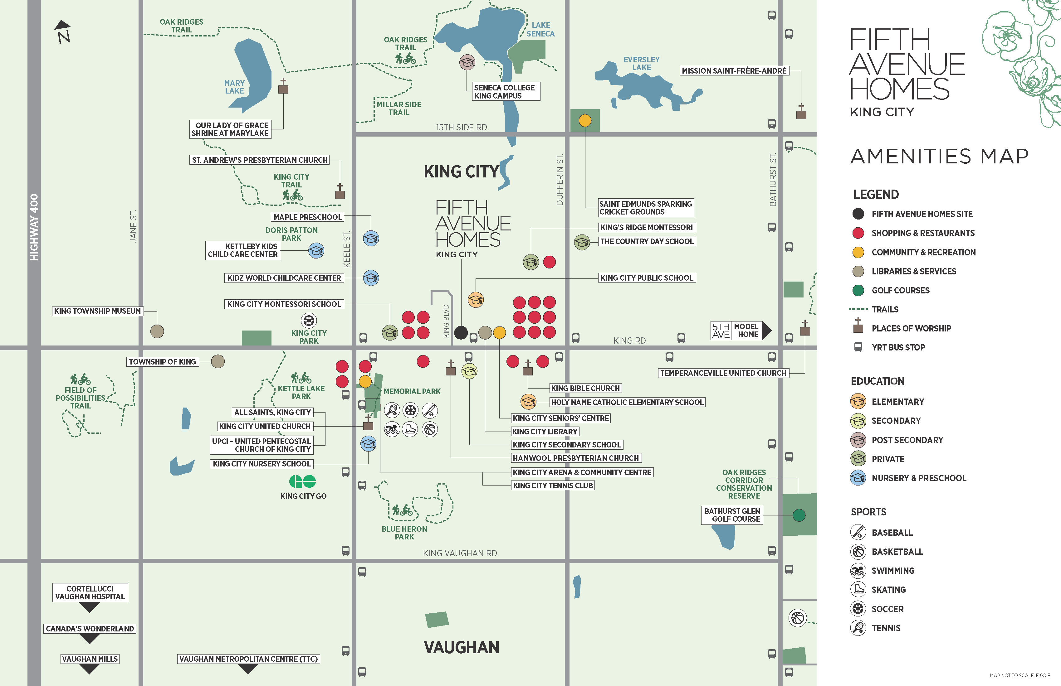 Fifth Avenue Homes, King City Townhomes